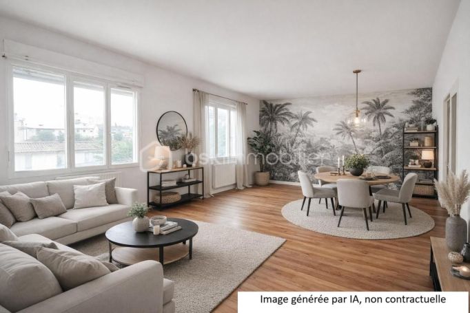 A louer APPARTEMENT T3 92 M2  BORDEAUX