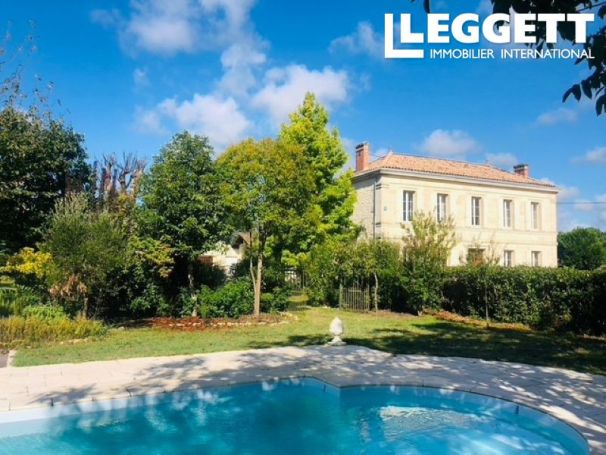 A vendre MAISON  DE MAîTRE  SAINT GERMAIN D ESTEUIL