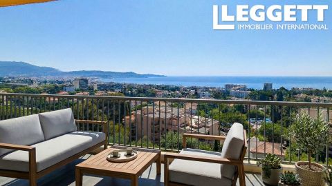 A louer APPARTEMENT DE PRESTIGE T2 60 M2 VUE MER NICE