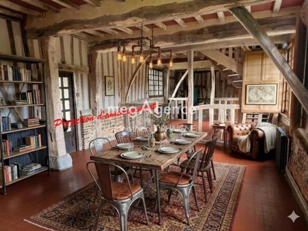 A vendre MAISON  DE MAîTRE BORD DE MER HEUQUEVILLE