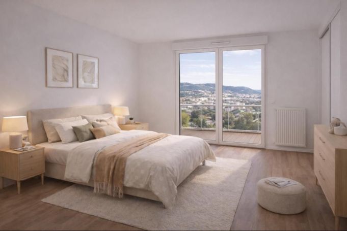 A louer APPARTEMENT T3 62 M2 TERRASSE VUE MER NICE