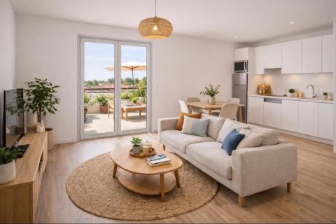 A louer APPARTEMENT T2 39 M2 TERRASSE BORD DE MER LE BARCARES