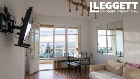 A louer APPARTEMENT T2 54 M2 TERRASSE VUE MER BEAULIEU SUR MER