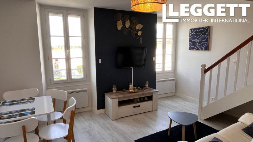 A louer APPARTEMENT DUPLEX T3 50 M2  JONZAC