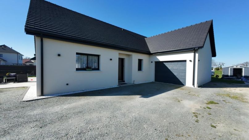 A louer MAISON  CONTEMPORAINE 10 min BORD DE MER OFFRANVILLE