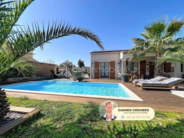 A louer MAISON  CONTEMPORAINE BORD DE MER VIC LA GARDIOLE