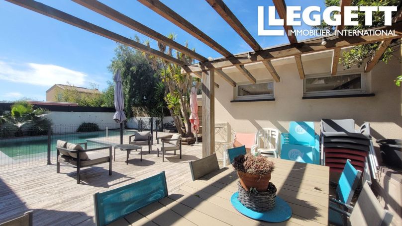 A vendre MAISON  6 PIECES 112 M2 BORD DE MER CANET EN ROUSSILLON