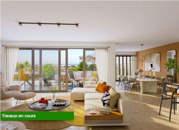 A vendre APPARTEMENT T4 122 M2 TERRASSE VUE MER SIX FOURS LES PLAGES