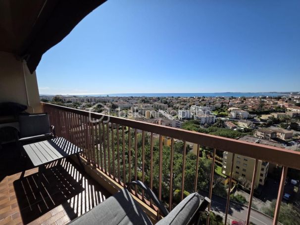 A louer APPARTEMENT T2 47 M2 VUE MER CAGNES SUR MER