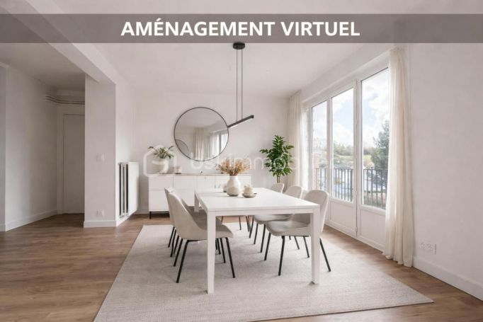 A louer APPARTEMENT T3 62 M2  LISIEUX