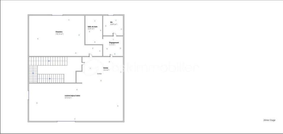 A louer APPARTEMENT T2 46 M2 PLAGE à PIED ROYAN