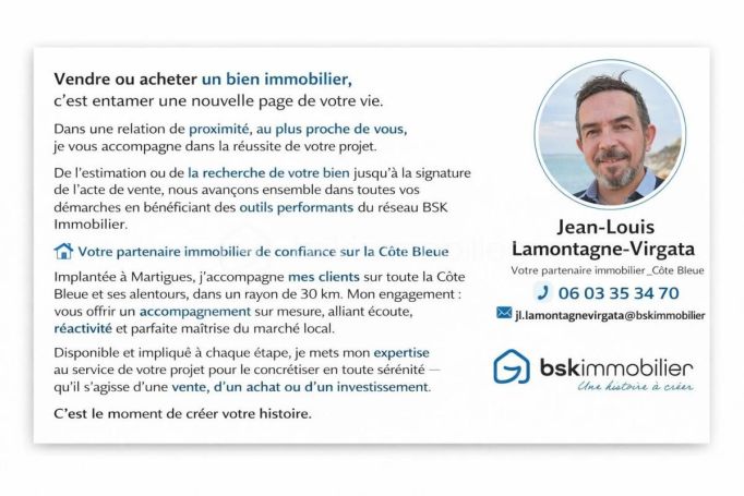 A louer APPARTEMENT DUPLEX T3 46 M2 TERRASSE BORD DE MER MARTIGUES