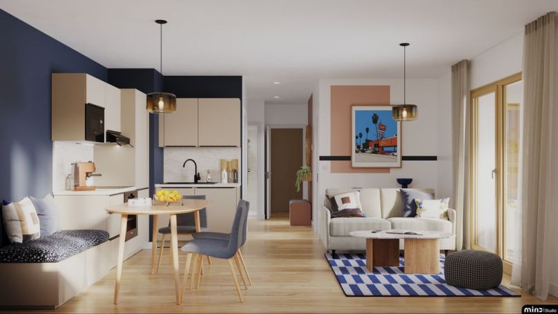 A louer APPARTEMENT T2 53 M2 BORD DE MER ANGLET