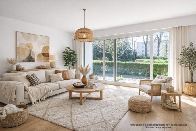 A louer APPARTEMENT T5 106 M2 TERRASSE BORD DE MER LE HAVRE