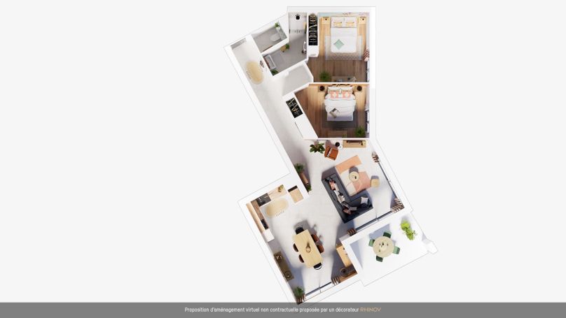 A louer APPARTEMENT DE PRESTIGE NEUF T3 86 M2 BORD DE MER LA PALMYRE