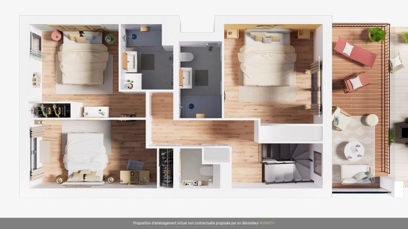 A vendre MAISON  4 PIECES 112 M2 BORD DE MER LA PALMYRE