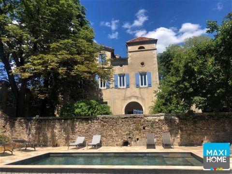 A louer MAISON  DE MAîTRE  SAINT FLORENT SUR AUZONNET