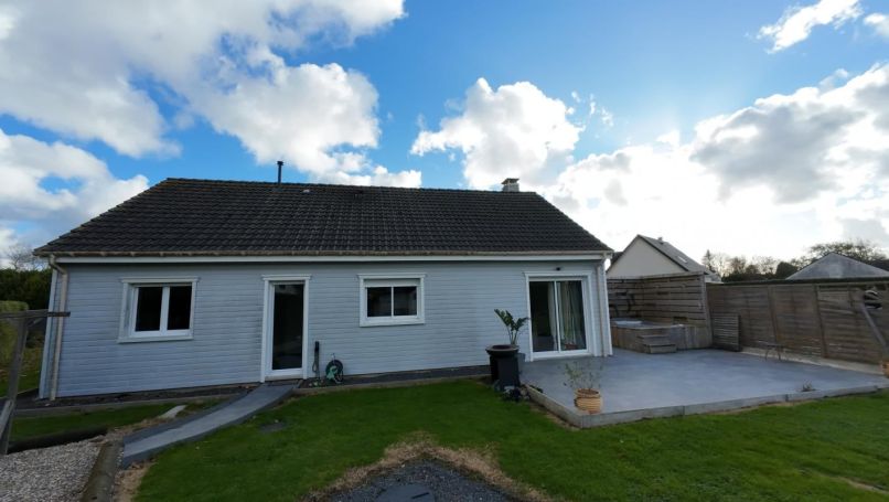 A vendre MAISON  BOIS BORD DE MER GUEUTTEVILLE LES GRES