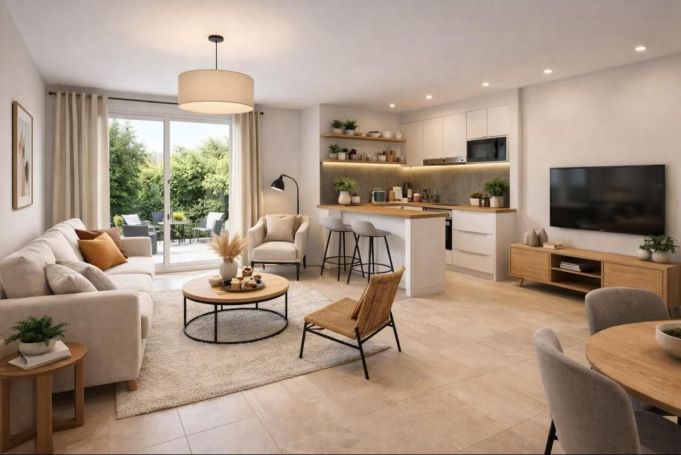 A louer APPARTEMENT NEUF T3 67 M2 TERRASSE BORD DE MER ARGELES SUR MER