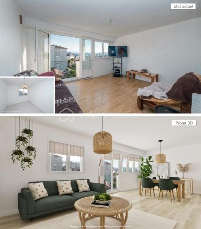 A louer APPARTEMENT T4 70 M2  BILLERE