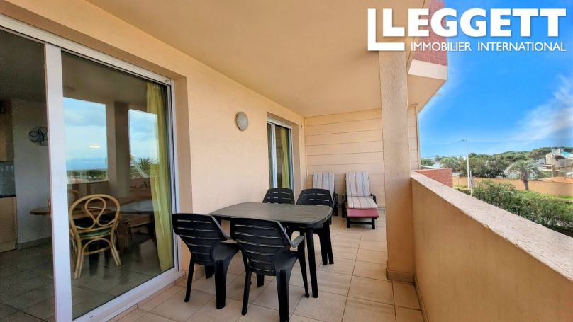 A louer APPARTEMENT T2 39 M2 TERRASSE PLAGE à PIED CANET EN ROUSSILLON