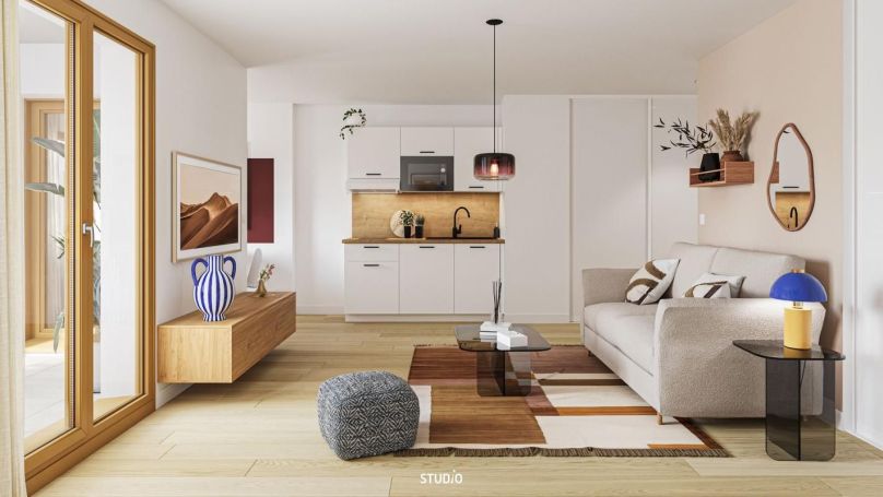 A louer STUDIO  31 M2 BORD DE MER ANGLET