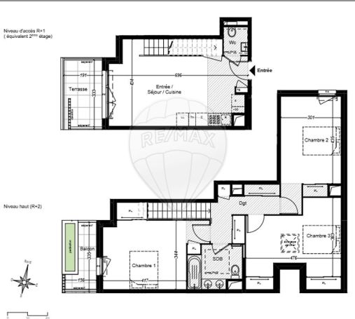 A louer APPARTEMENT DUPLEX NEUF T4 88 M2 TERRASSE BORD DE MER SAINT LAURENT DU VAR