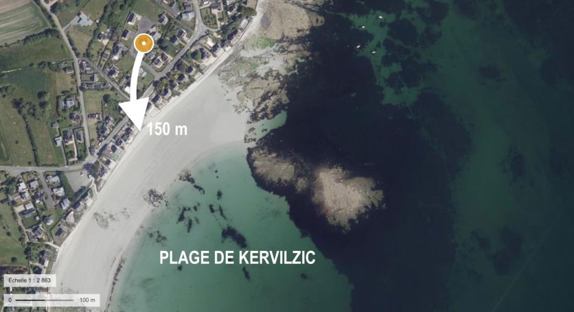 vente Villa Kervilzic Maison familiale à deux pas de l'océan