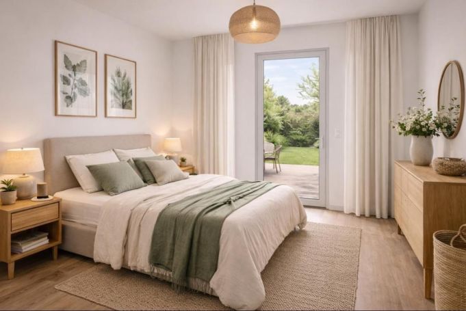 A louer APPARTEMENT T3 60 M2 TERRASSE BORD DE MER BORMES LES MIMOSAS