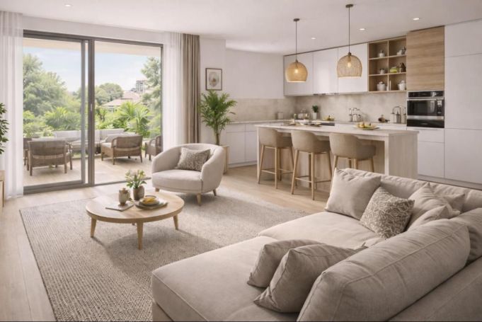 A louer APPARTEMENT NEUF T4 85 M2 TERRASSE BORD DE MER MAUGUIO