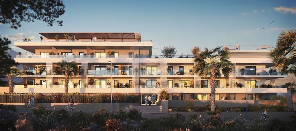 A louer PENTHOUSE DE PRESTIGE NEUF T4 112 M2 TERRASSE BORD DE MER VILLENEUVE LOUBET