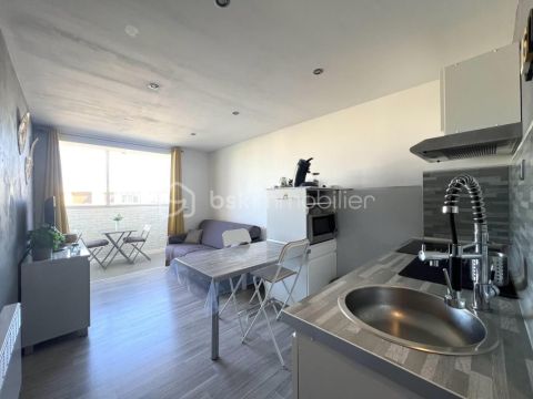 A louer STUDIO  23 M2 BORD DE MER BALARUC LES BAINS