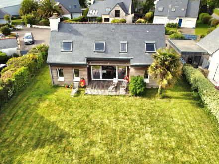 CHARMANTE  maison d'architecte 4 PIECES PLAGE A PIEDS LA FORET FOUESNANT