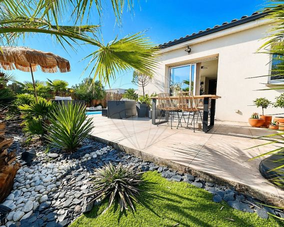 A louer MAISON  CONTEMPORAINE BORD DE MER LES MATHES