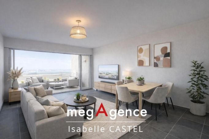 A louer APPARTEMENT NEUF T2 42 M2 TERRASSE VUE MER LES SABLES D OLONNE