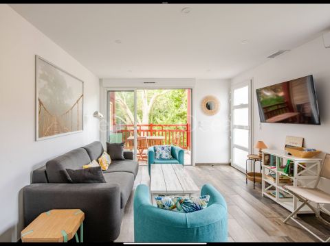 A louer APPARTEMENT DUPLEX T3 72 M2 PLAGE à PIED SOORTS HOSSEGOR