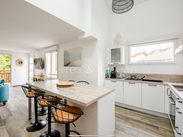A louer APPARTEMENT DUPLEX T3 72 M2 PLAGE à PIED SOORTS HOSSEGOR