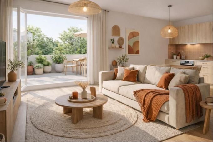 A louer APPARTEMENT T4 77 M2 TERRASSE BORD DE MER NARBONNE