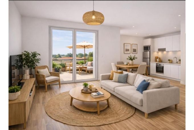 A louer APPARTEMENT T2 40 M2 TERRASSE BORD DE MER LE BARCARES