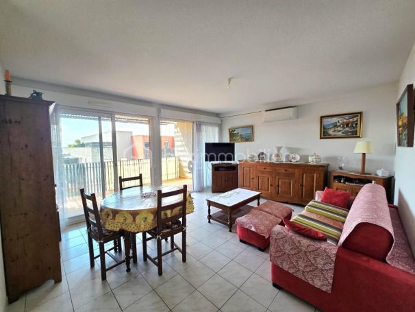 A louer APPARTEMENT T3 63 M2 BORD DE MER BALARUC LES BAINS