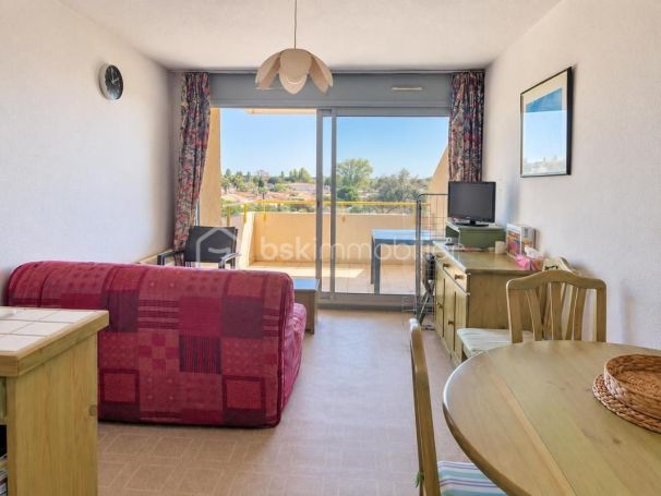 A vendre APPARTEMENT T2 28 M2 TERRASSE BORD DE MER LE GRAU DU ROI