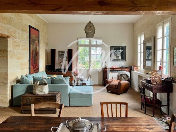A vendre charmante Echoppe bordelaise 85 m&sup2; MARGAUX Soussans