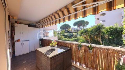 A louer APPARTEMENT T3 59 M2 TERRASSE BORD DE MER ANTIBES