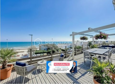 A louer APPARTEMENT DE PRESTIGE T5 160 M2 TERRASSE VUE MER PALAVAS LES FLOTS