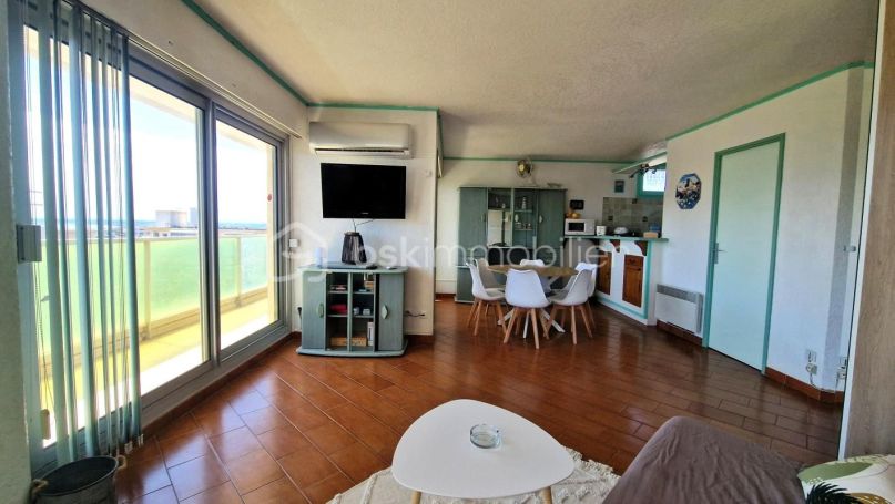 A louer APPARTEMENT T3 57 M2 TERRASSE VUE MER CANET EN ROUSSILLON