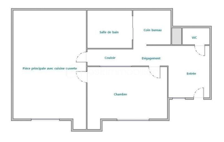 A louer APPARTEMENT T2 60 M2 BORD DE MER LE TOUQUET PARIS PLAGE