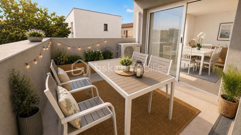 A louer APPARTEMENT T4 80 M2 TERRASSE BORD DE MER FRONTIGNAN