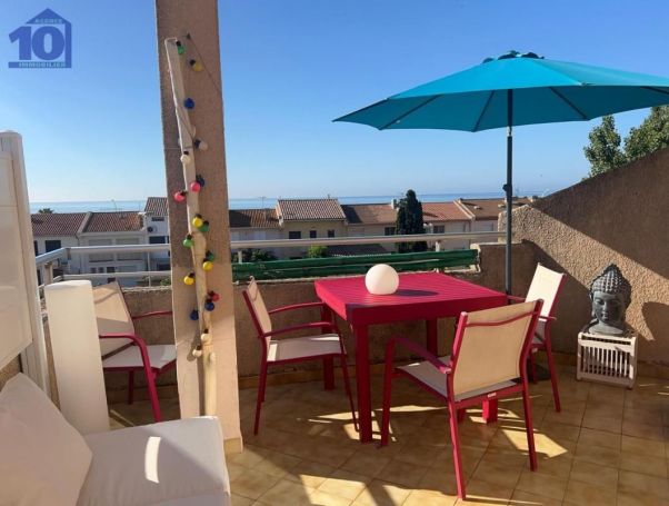 A louer APPARTEMENT T2 28 M2 TERRASSE VUE MER VALRAS PLAGE