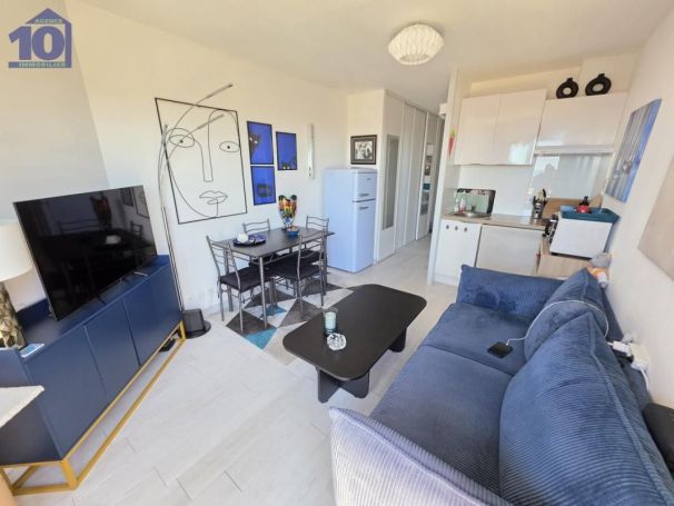 A louer APPARTEMENT T2 28 M2 TERRASSE VUE MER VALRAS PLAGE