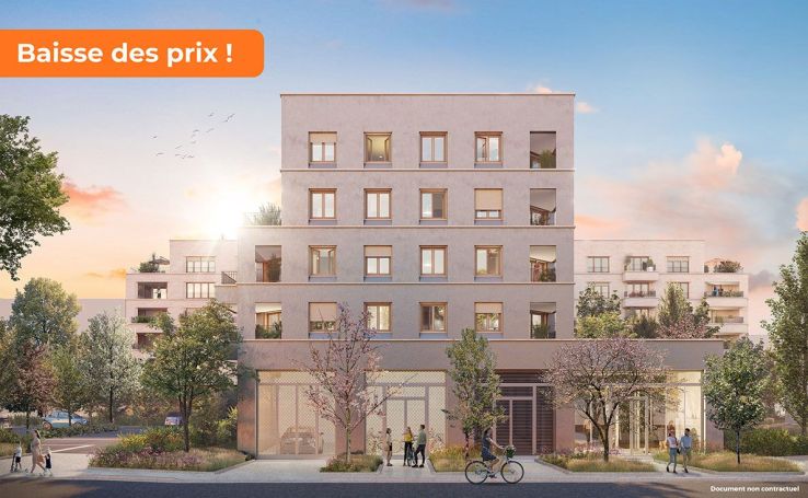 A louer APPARTEMENT T3 64 M2  NANTES
